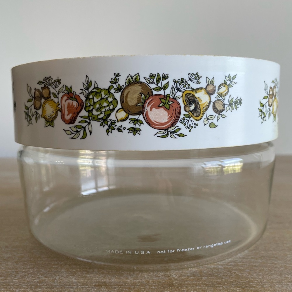 VTG Pyrex - Corning Ware Spice O’ Life See & Store Canister